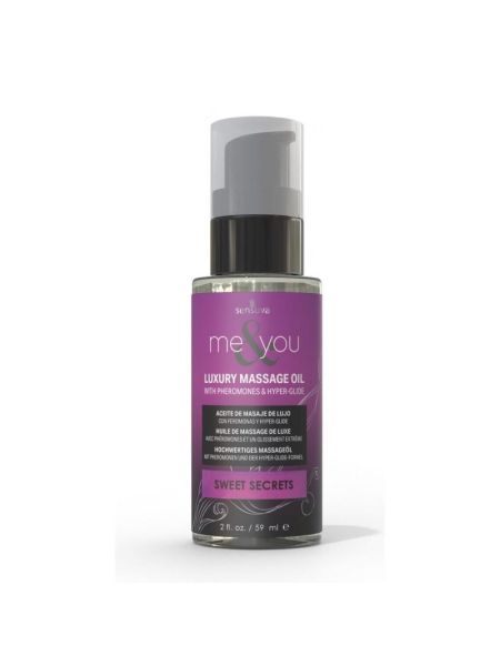 Масажна олія Sensuva Me&You - Sweet Secrets (Pomegranate, Fig, Coconut & Plumeria) 59 мл