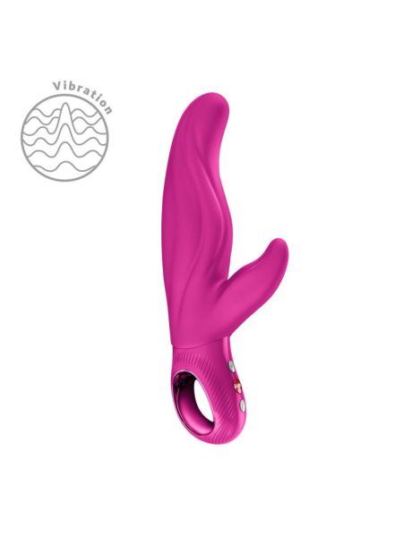 Вібратор-кролик для точки А Fun Factory LADY BI Magenta, 2 мотори, 12 режимів