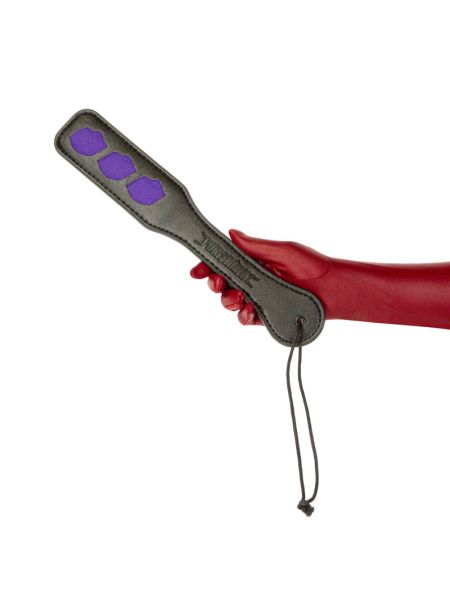 Паддл Punishment - Purple Lips Paddle - Black
