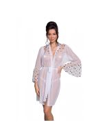 Повітряний пеньюар Passion LOVELIA PEIGNOIR XXL/XXXL, white