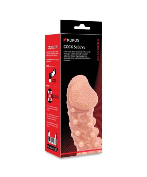 Насадка на член Kokos Cock Sleeve CS 010 S