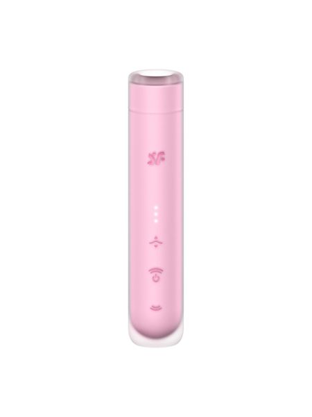 Вакуумний стимулятор Satisfyer First Kiss, технологія 3D Air Pulse, 30 режимів, подвійний силікон