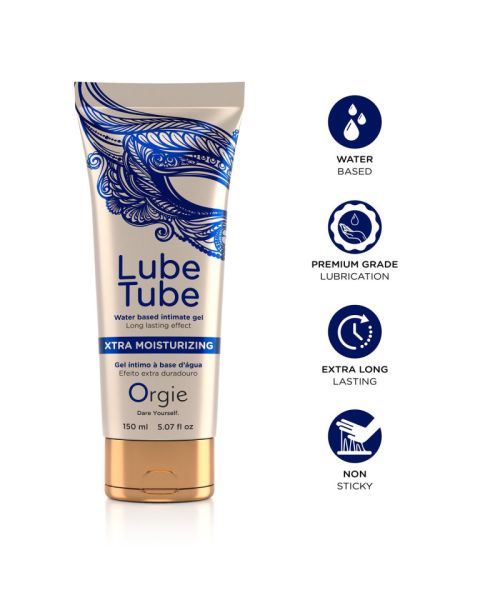Лубрикант на водній основі Orgie Lube Tube Xtra Moisturizing, 150 мл, інтенсивне зволоження
