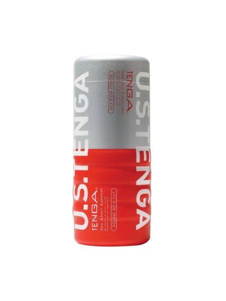 Мастурбатор Tenga US Double Hole Cup (двосторонній великий) з двома незалежними каналами