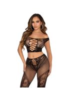 Комплект Leg Avenue Off Shoulder Crop Top and Legging One Size