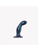 Дилдо з вібрацією Strap-On-Me FINGERING & VIBRATING DILDO - M - BLUE, з манливим рухом