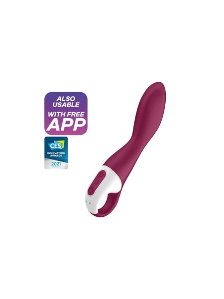 Смарт-вібратор точки G Satisfyer Heated Thrill з функцією підігріву
