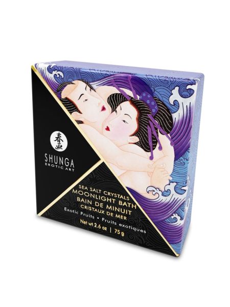 Сіль для ванни Shunga Moonlight Bath – Exotic Fruits (75 г), сіль Мертвого моря, ароматичні олії