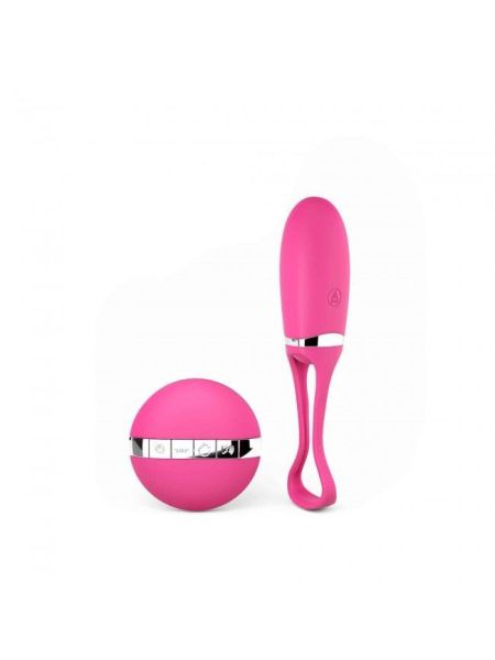 Віброяйце Dorcel Secret Delight Magenta з пультом ДК, з турборежимом і голосовим керуванням