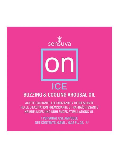Пробник збуджувальної олії Sensuva – ON Arousal Oil for Her Ice (0,3 мл)
