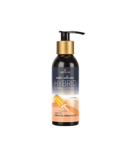 Змазка водно-силіконова Sensuva Hybrid Orange Creamsicle (125мл) без цукру, можна для оральних пестощів