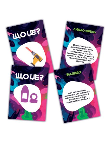 Гра для дорослих «Що це?» 18+ (UA)