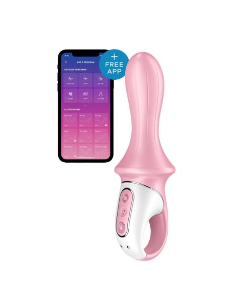 Анальний смарт-вібратор Satisfyer Air Pump Booty 5+, надувається