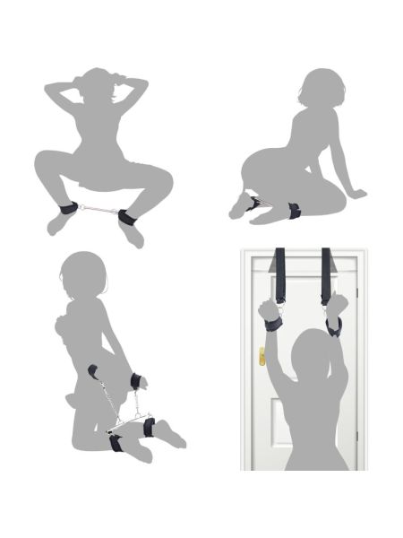 БДСМ-набір LOCKINK YEAHWOW Door Swing & Leg Spreader Bondage set
