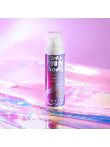 Масажна піна Love To Love TICKLE MY BODY Passion Fruit (150 мл) зволожувальна