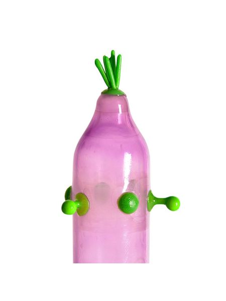 Насадка на член Recare Green Monster Spike Condom (презерватив з рядом кульок і вусиками на кінчику)
