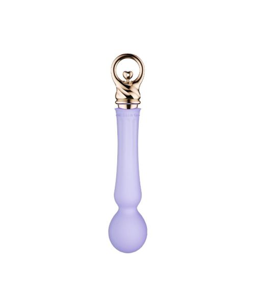 Вібромасажер із підігрівом Zalo Sweet Magic - Confidence Wand Fantasy Violet
