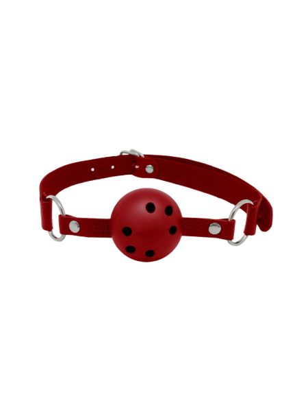 Повітропроникний кляп Alive Discretion Red