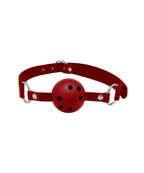 Повітропроникний кляп Alive Discretion Red