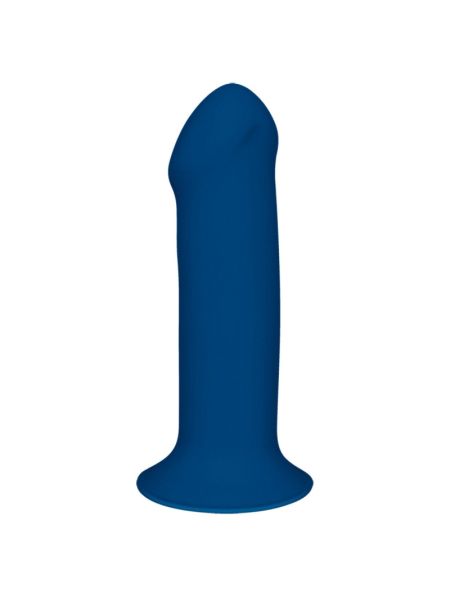 Двошаровий дилдо Adrien Lastic Hitsens 1 Blue, підходить для страпона, діаметр 4,5 см, довжина 17,7 см