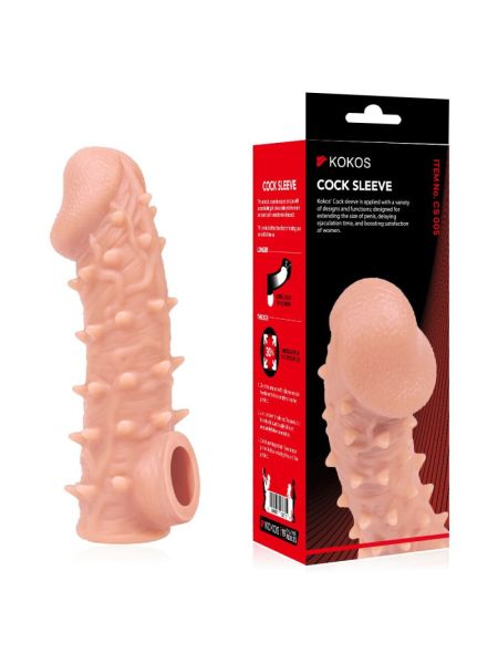 Насадка на член Kokos Cock Sleeve CS 005 L