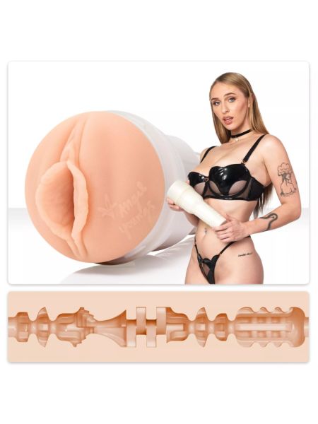 Мастурбатор Fleshlight Girls: Angel Youngs - Sweetness, зі зліпка вагіни, дуже ніжний