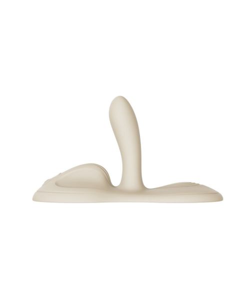 Sit-on-top смарт-вібратор Zalo – Flora Smart Vibrating Pad Ivory White, 9 моторів