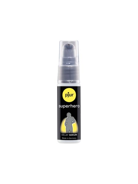 Сироватка-пролонгатор pjur Superhero Delay Serum 20 мл, створює ефект плівки, без оніміння