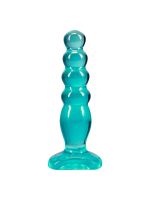 Дилдо Doc Johnson Crystal Jellies - Anal Delight - 5 Inch - Teal
