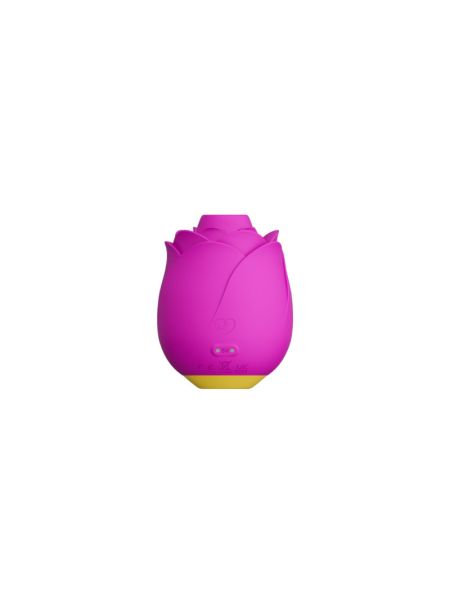 Шикарний вакуумний кліторальний стимулятор Romp Rose Pink, у вигляді троянди