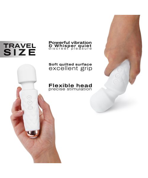 Мінівібромасажер Dorcel Wand Mini Wanderful White