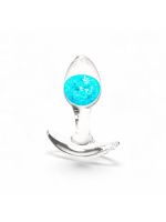 Анальна пробка NS Novelties Cosmic Glams - Small - Blue