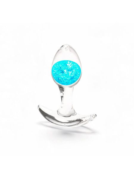 Анальна пробка NS Novelties Cosmic Glams - Small - Blue