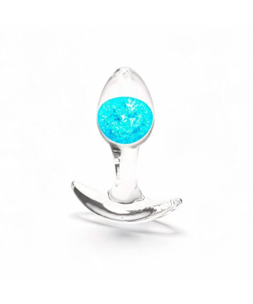 Анальна пробка NS Novelties Cosmic Glams - Small - Blue