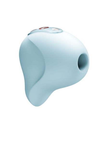 Вакуумний стимулятор Fun Factory Seduction Ice Blue, 11 режимів роботи, перезаряджуваний