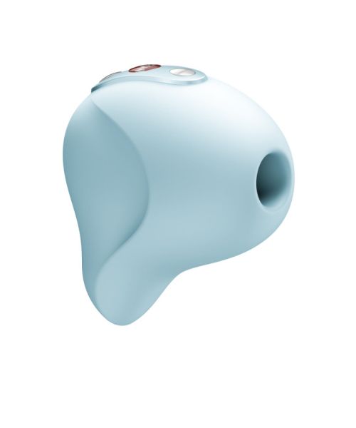 Вакуумний стимулятор Fun Factory Seduction Ice Blue, 11 режимів роботи, перезаряджуваний