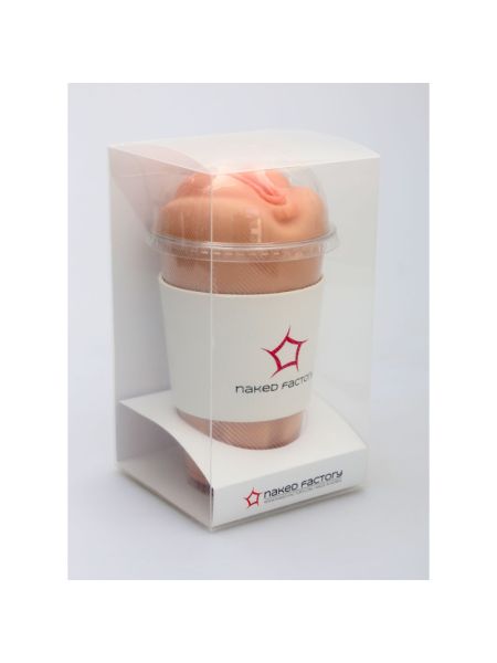 Мастурбатор-вагіна Naked Factory Cup Sleeve V–2, наскрізний
