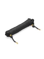 Мотузка для шибарі Liebe Seele Shibari 10M Rope Black, комбінований склад