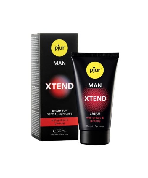 Крем-стимулятор для пеніса pjur MAN Xtend Cream 50 мл, з екстрактами гінкго та женьшеню