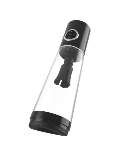 Автоматична вакуумна помпа Men Powerup Luxury Pump з вібромасажем