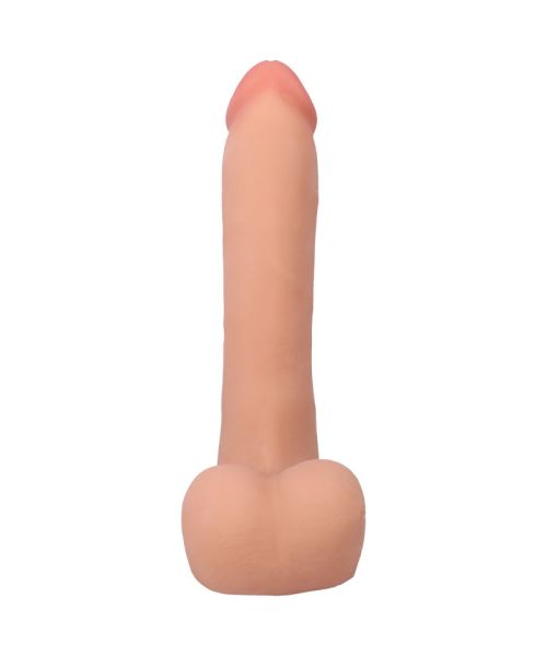 Фалоімітатор Doc Johnson The Realistic Cock ULTRASKYN - 9 Inch with Balls Vanilla