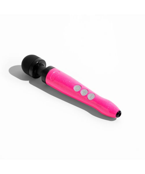 Вібромасажер DOXY Die Cast 3R Hot Pink, дуже потужний, перезаряджуваний, металевий корпус