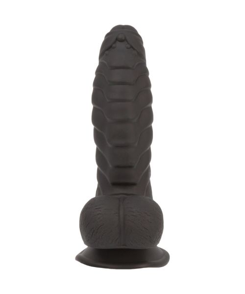Фалоімітатор ADDICTION Ben 7" Dildo With Balls Black, віброкуля в подарунок