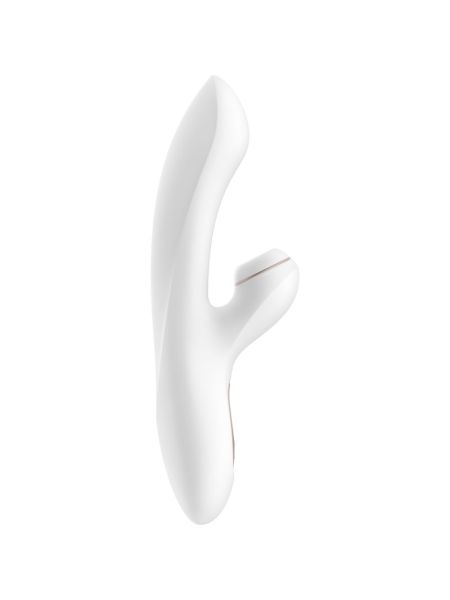 Вакуумний вібратор-кролик Satisfyer Pro Plus G-Spot Rabbit, перший кролик із вакуумом та вібрацією