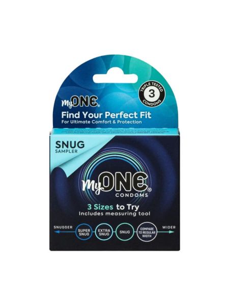 Презервативи MyONE Snug 3 Sampler  шт, картонна коробка