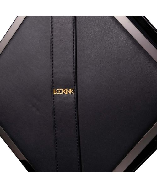 Сумка для секс-іграшок LOCKINK Mysterious Square Kink Bag, чорна, набір для бондажу в комплекті