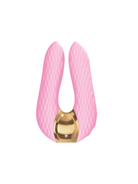 Вібратор для клітора Shunga Aiko Light Pink, гнучкі кінчики
