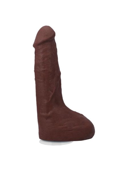 Фалоімітатор, що кінчає Doc Johnson The Realistic Cock ULTRASKYN - Squirting 9,5 Inch Chocolate