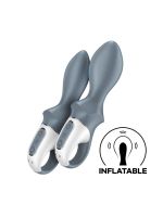 Анальний надувний вібратор Satisfyer Air Pump Booty 1, гнучкий стовбур