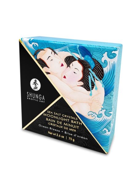 Сіль для ванни Shunga Moonlight Bath – Ocean Breeze (75 гр), сіль Мертвого моря, ароматичні олії